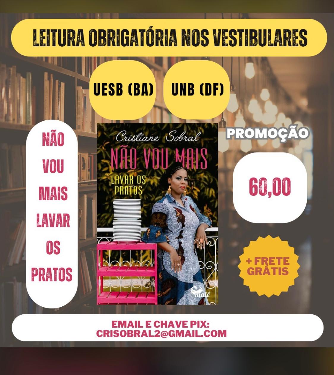 Destaque no ROL de livros que podem ser usados nas redações em vestibulares.