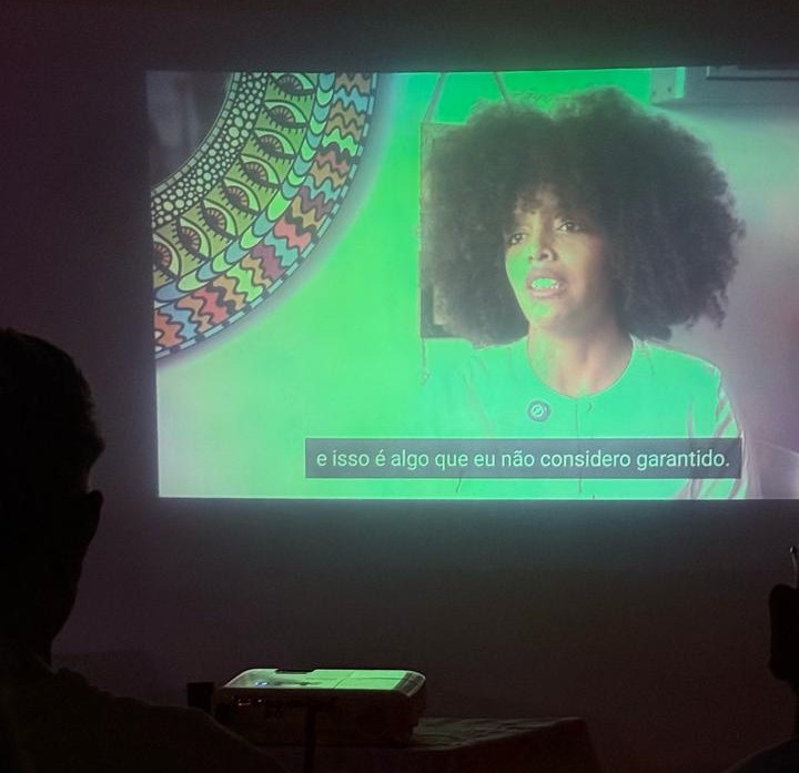 Imagem do documentário exibido